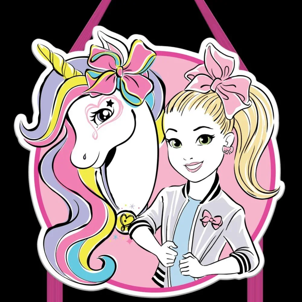 Peace Love Unicorns Wall Art Hanging Sign Girl's Room Playroom 6.5 x 11.5 NEW